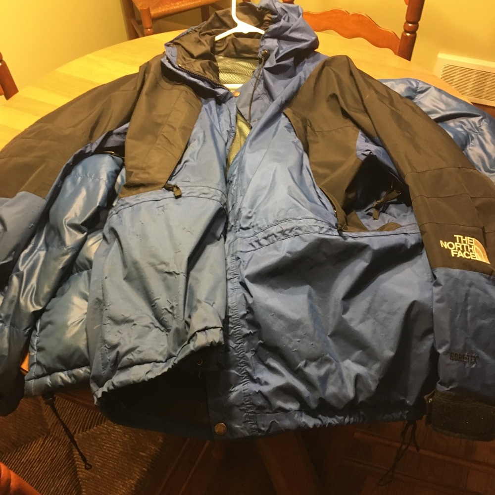 North Face Bubble Jacket and Original North Face matching parka